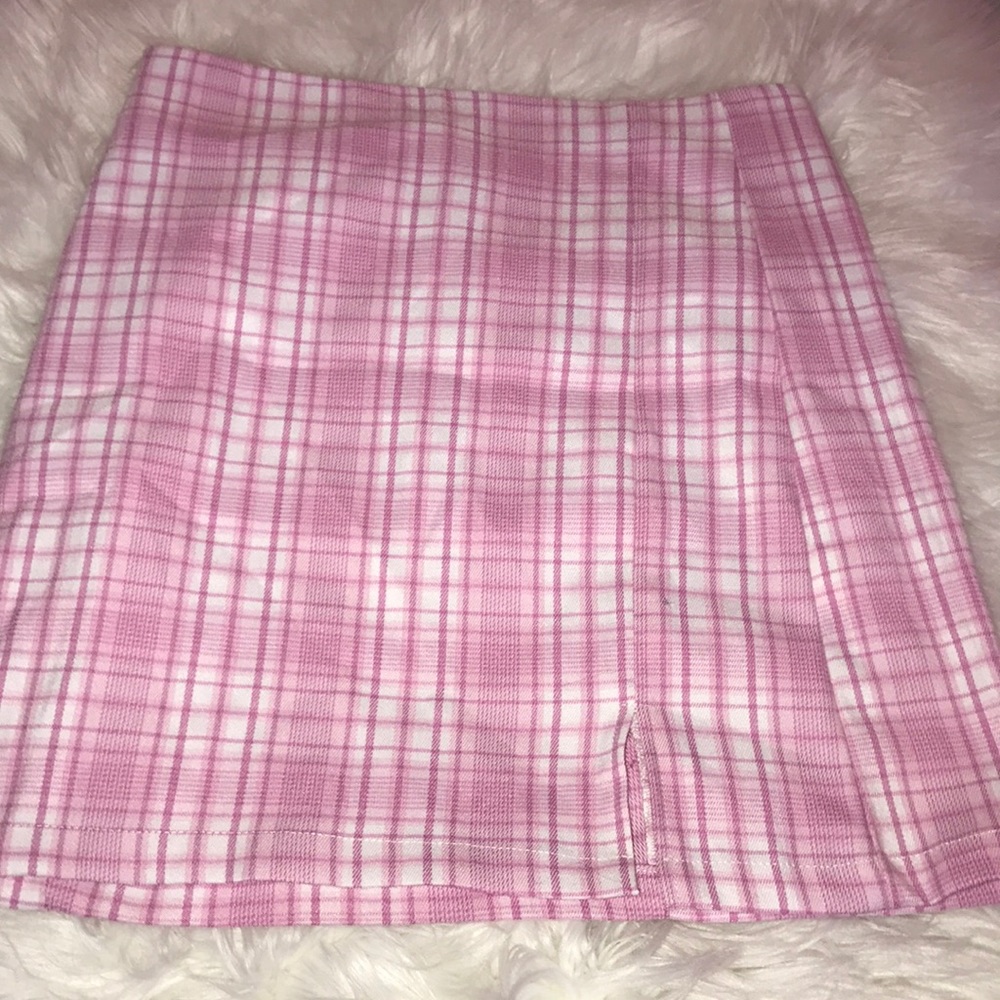 Shein Plaid Skirt Small